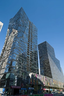 Soho-Shangdu-Komplex auf Basis von Fraktalen vom LAB Architekturstudio gebaut im Jahr 2007