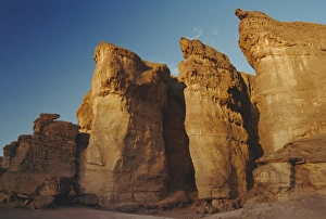 Middle East Ancient Ruins Drucke: Solomons Pillars