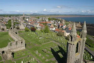 Kathedrale Drucke: Schottische Kathedrale von St Andrew in Fife (Firth of Forth)