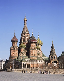 Christian Architecture In Russia Drucke: St. Basils Cathedral