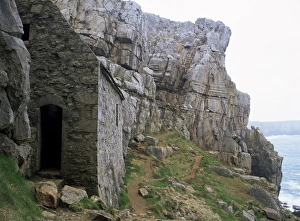 Die St.-Govans-Keltenkapelle aus dem 11. Jahrhundert