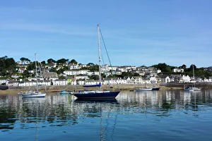 Hafen und Dorf St.Mawes in Kornwall im Vereinigten Königreich Großbritannien Europa