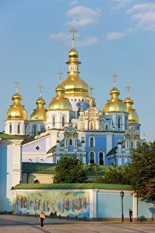 Drucke von Heiligen Michaeler Kloster, Kiew, Ukraine, Europa Ukraine Drucke: Sankt Michaelskloster, Kiew, Ukraine Europäische Union