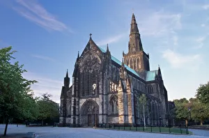 UK Landmarks Drucke: St. Mungo Cathedral dating from the 15th century