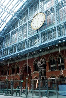 Bahnhof St-Pancras international, London (England), Vereinigtes Königreich Europäische Union