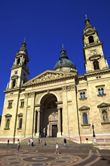St Stephens Basilica Hungary Drucke: St Stephens Basilica, Budapest, Hungary, East Central Europe