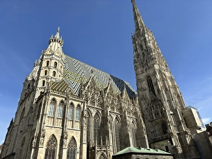 St Stephens Cathedral Vienna Drucke: St. Stephen's Cathedral (Stefansdom), Vienna, Austria