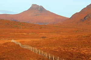 Highland Landscape Photography Drucke: Stac Pollaidh, Assynt, Sutherland, Highlands, Scotland, United Kingdom