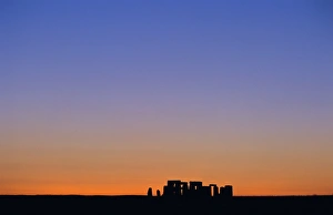 Stonehenge Drucke: Standing stone circle, Stonehenge, Salisbury Plain, Wiltshire, England, UK, Europe