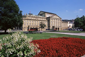 Schlossplatz Stuttgart Drucke: The State Theater