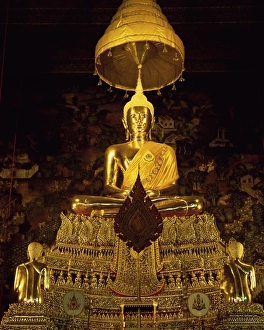 Buddha Statue Bangkok Drucke: Statue of the Buddha