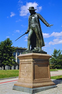 East Coast Travel Destinations Drucke: Statue of Col