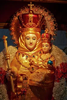 Bild der Unbeugsamen Gottesmutter von Velankanni, christlicher tamilischer Heiliger Antonius in Hauts-en-Villers im Département des Hauts-de-Seine Frankreich