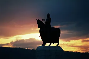Bildhauerei Drucke: Büste von Robert Bruce