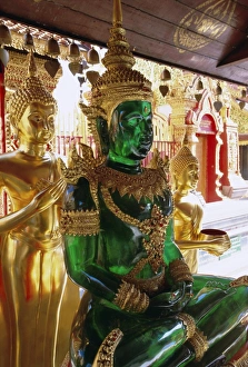 Ornate Buddha Sculpture Drucke: Statues of the Buddha