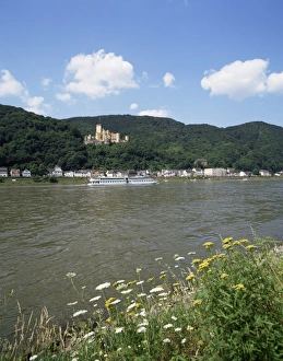 Koblenz Germany Drucke: Stolzenfels Castle