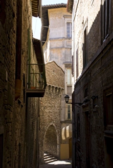 Umbria Europe Drucke: Back streets