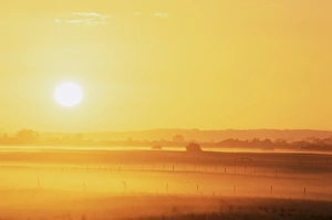 South Australia Travel Guide Drucke: Sun and fields, Robe, South Australia, Australia, Pacific