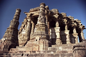 Modhera Sun Temple Drucke: The Sun Temple of Modhera