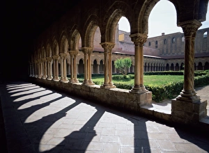 Palermo Sicily Landmarks Drucke: Sunlight and shadows