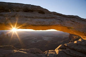 Canyonlands National Park Utah Drucke: Sunrise, Mesa Arch