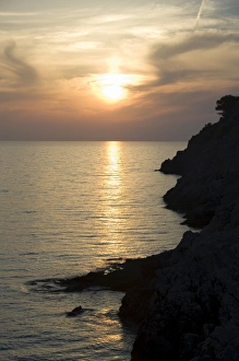 Ionian Islands Beaches Drucke: Sunset, Assos