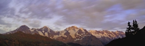 Jungfrau Mountain View Drucke: Sunset over the Eiger