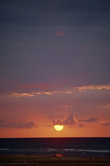 West Indies Vacation Spot Drucke: Sunset, Jamaica