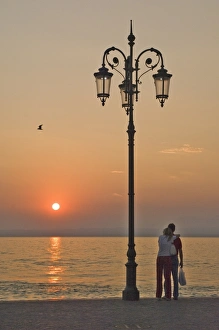 Veneto Region Tourism Drucke: Sunset, Lazise