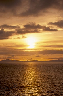 Isle Of Skye Landscape Drucke: Sunset over the Minch