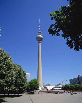 TV Tower In Germany Drucke: The T. V. Tower