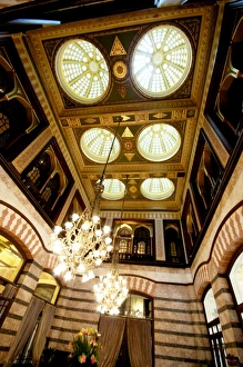 Die Teestube im Pera-Palais-Hotel in Istanbul (Türkei), Europa