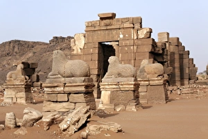 African Travel Destination Drucke: The Temple of Amun