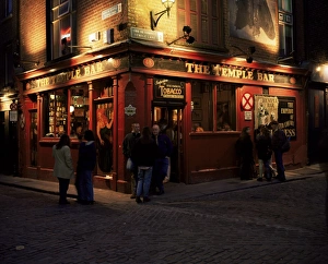 European Travel Destination Drucke: Temple Bar