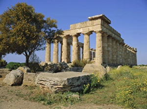 Ancient Greek Architecture Style Drucke: Temple E (5th century BC)