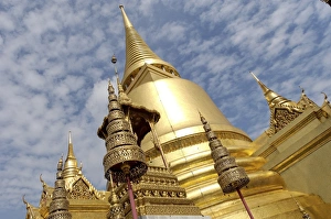 Buddhist Temple Exterior Drucke: The Temple of the Emerald Buddha