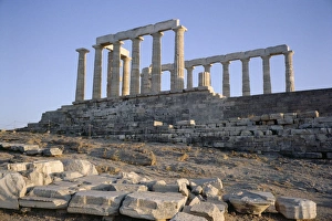 Temple Of Poseidon Greece Drucke: Temple of Poseidon