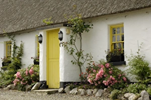 Thatched Cottage Ireland Drucke: Thatched cottages