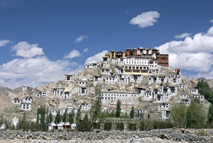 Buddhist Monastery In Ladakh Drucke: Thikse monastery