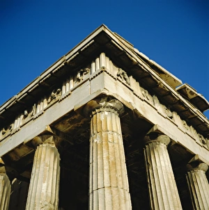 Classical Greek Ruins Drucke: Thisio (Hephastum)