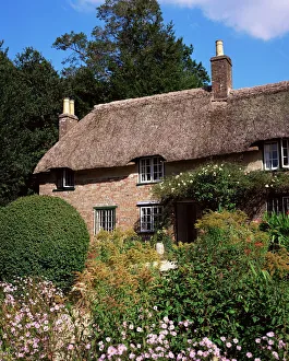 Das Cottage von Thomas Hardy in Bockhampton nahe Dorchester im Vereinigten Königreich