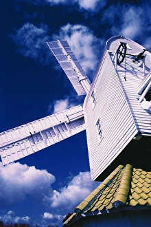 Thorpeness Postmühle in der Nähe von Thorpe Ness im Landkreis St Edmundsbury in Südengland