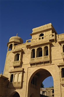 Rajasthan Landmarks Drucke: Tilon ki Pol archway