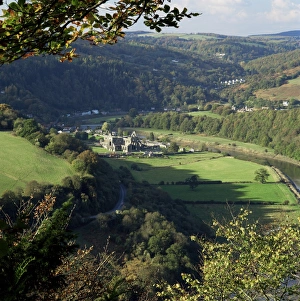 Wales Travel Destination Drucke: Tintern Abbey