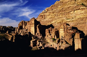 Petra Archaeological Site Drucke: Tomb facades
