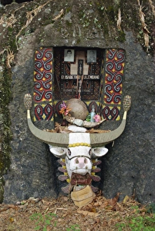 Sulawesi Indonesia Drucke: Toraja area