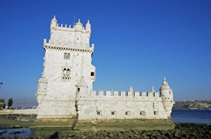 Portugal UNESCO Site Drucke: Torre de Belem (Belem Tower)