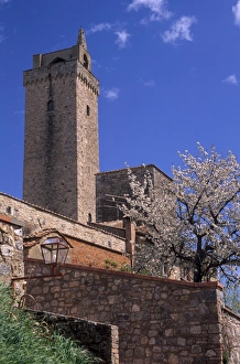 Medieval Italian Towns Drucke: Torre Grossa