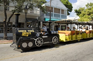 Florida Travel Destination Drucke: Tourist train