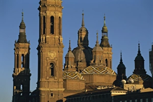 Zaragoza Architecture Drucke: The towers
